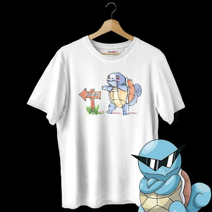 Alcoholic Squirtle Oversized Tee