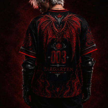 Fire & Blood Oversized Jersey