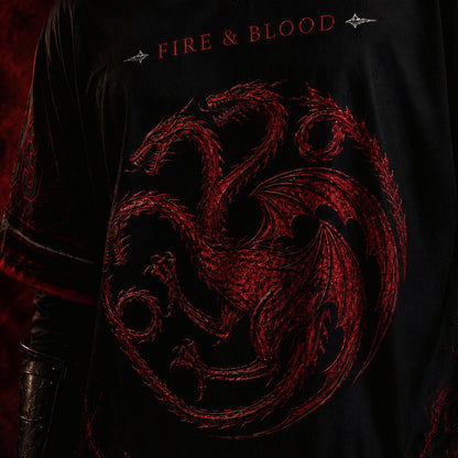 Fire & Blood Oversized Jersey