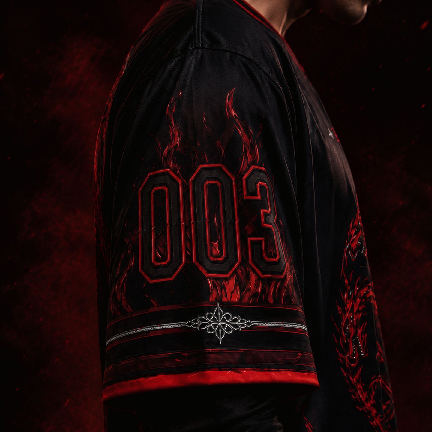 Fire & Blood Oversized Jersey