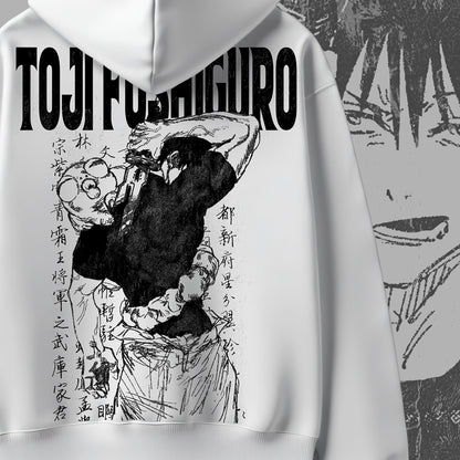 Toji Sorcerer Killer Oversized Hoodie