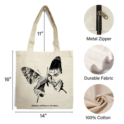 Vagabond Butterfly Tote Bag