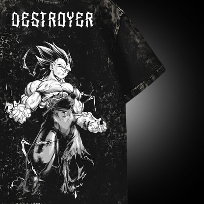 Ultra Ego Vegeta "Destroyer" Vintage Tee