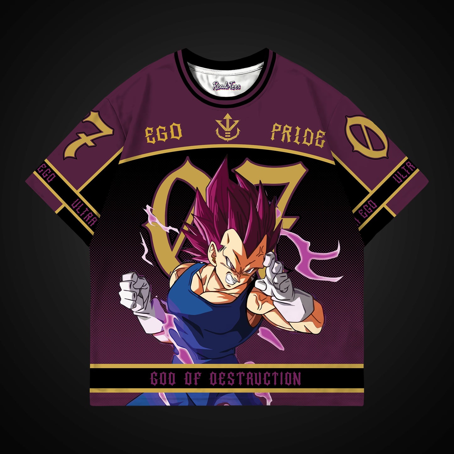 Vegeta "Destroyer's Pride" Oversized Jersey
