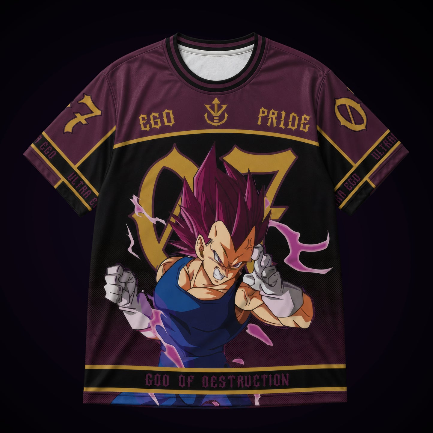 Vegeta "Destroyer's Pride" Oversized Jersey
