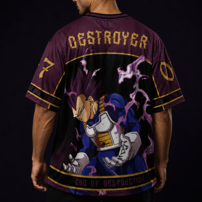 Vegeta "Destroyer's Pride" Oversized Jersey