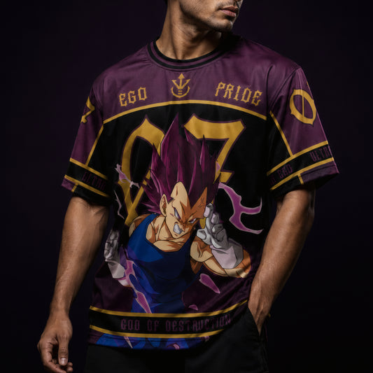 Vegeta "Destroyer's Pride" Oversized Jersey