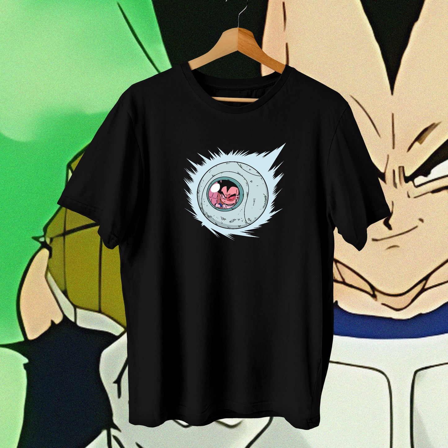 Vegeta Spaceship Oversized Tee