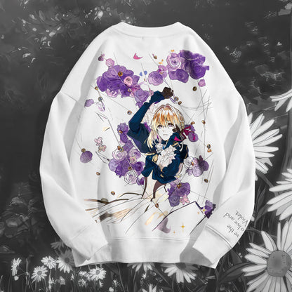 Violet Evergarden “Bloom” Sweatshirt