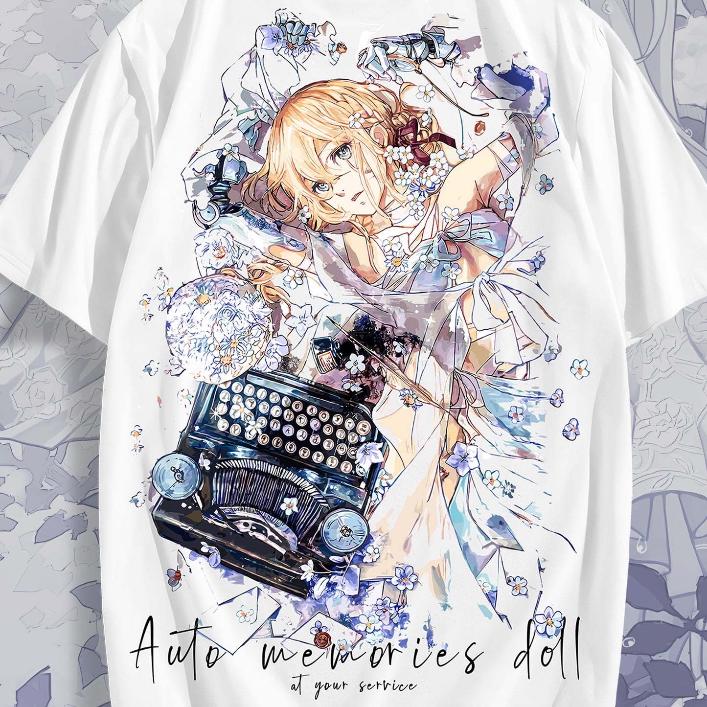 Auto Memory Doll - Violet Evergarden Tee