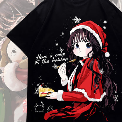 Waguri Eats Cake – Holiday Tee