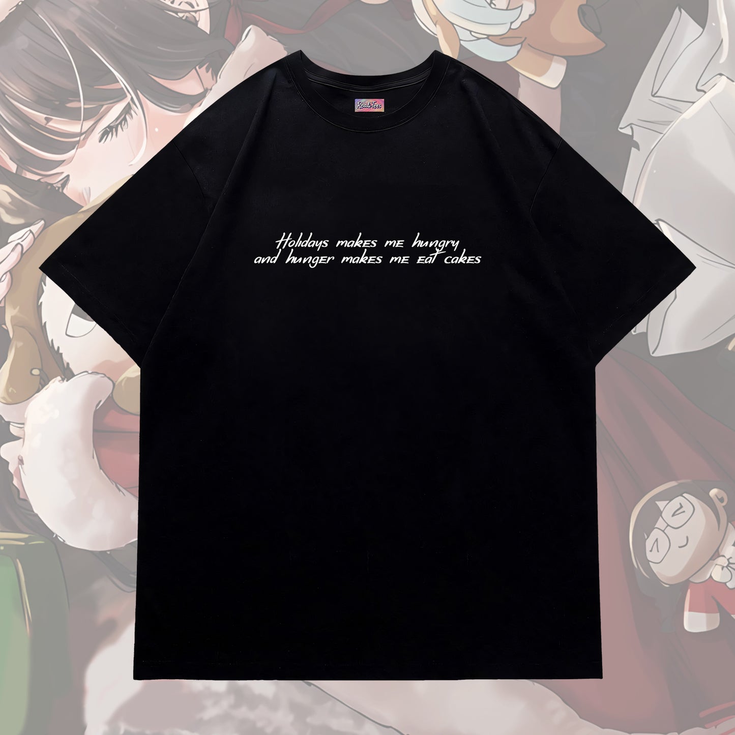 Waguri Eats Cake – Holiday Tee