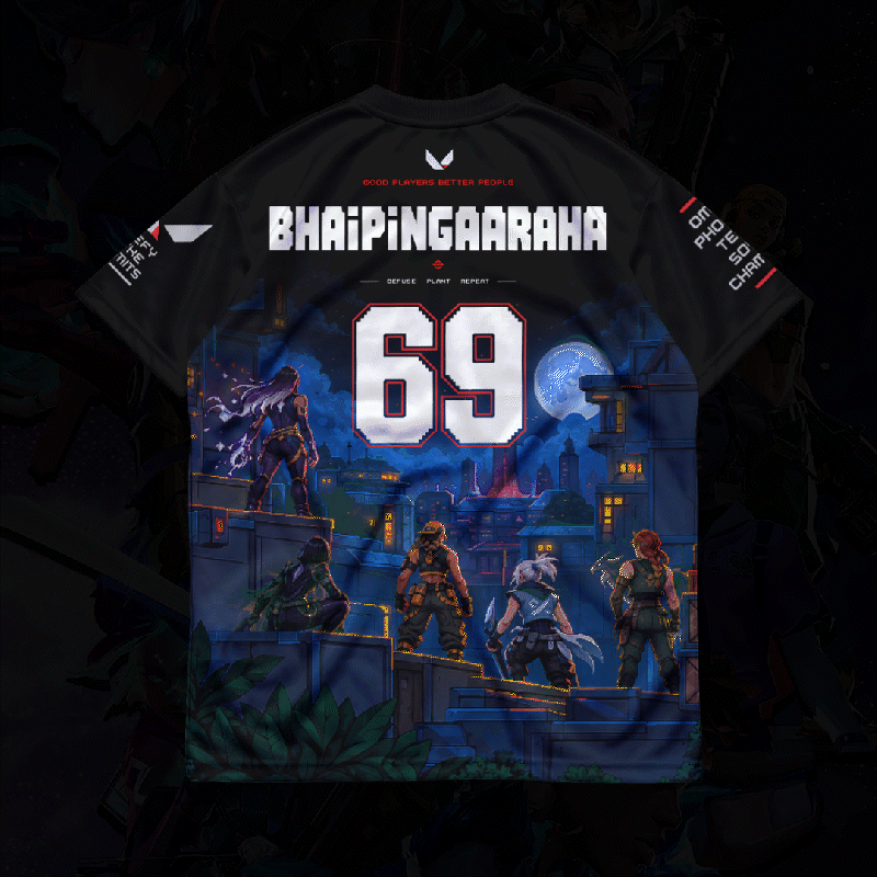 Valorant "Agent Select" Oversized Jersey