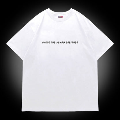 Where The Abyss Breathes Oversized Tee
