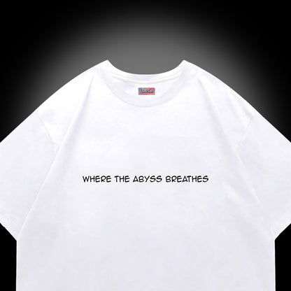 Where The Abyss Breathes Oversized Tee