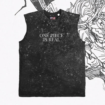 Whitebeard Pirates “One Piece is Real" Vintage Vest