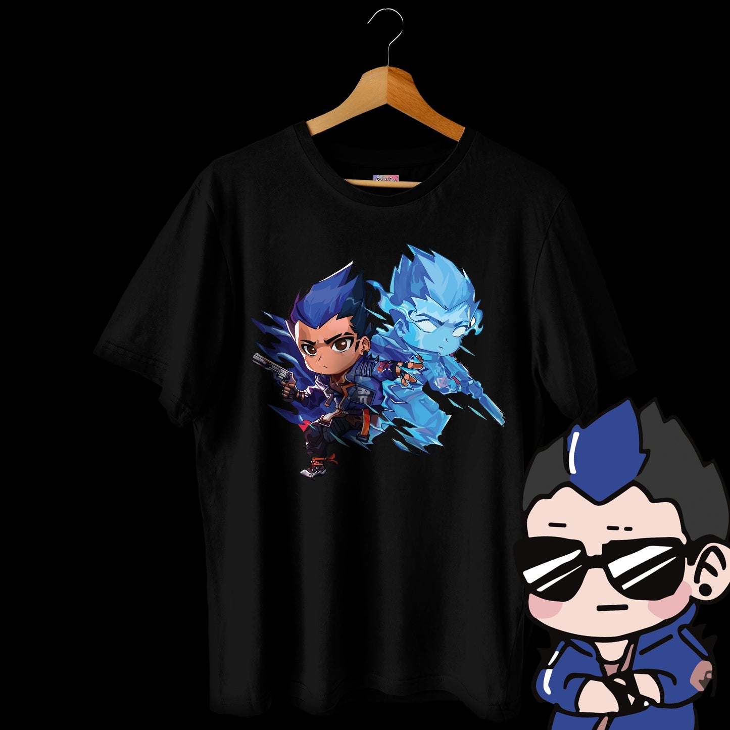 Yoru Chibi Oversized Tee