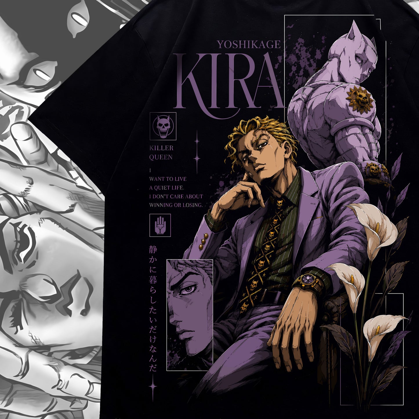 Yoshikage Kira "Quiet Life" Tee