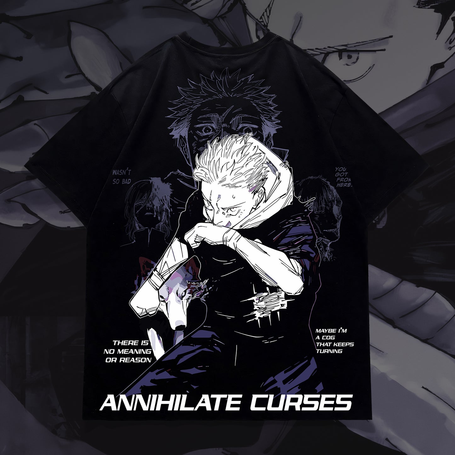 Itadori Yuji - "Annihilate Curses" Tee