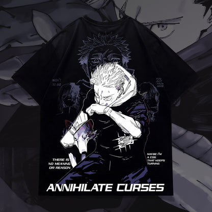 Itadori Yuji - "Annihilate Curses" Tee