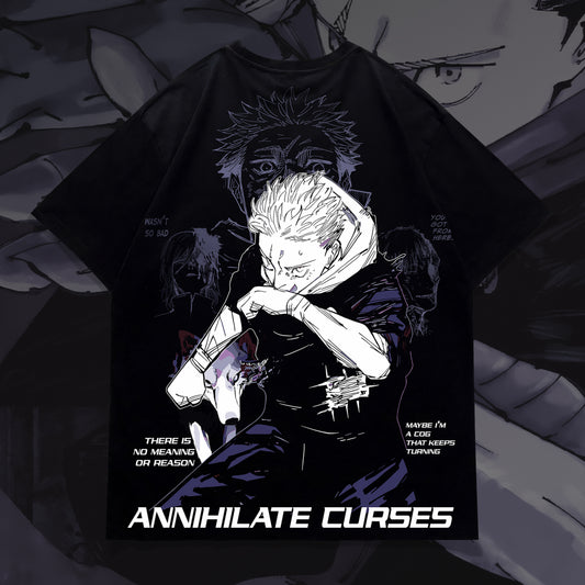 Itadori Yuji - "Annihilate Curses" Tee