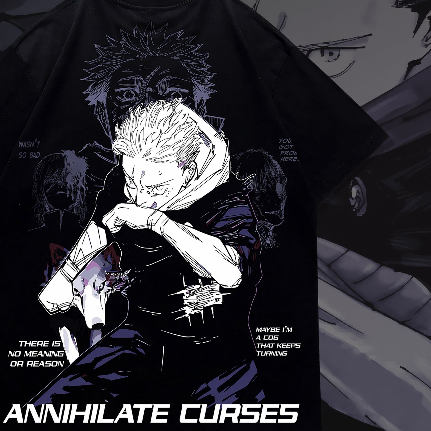 Itadori Yuji - "Annihilate Curses" Tee