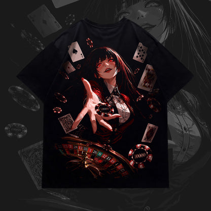Yumeko Jabami "The Thrill Seeker" Oversized Tee