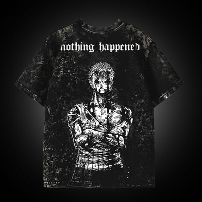 Zoro "Nothing Happened" Vintage Tee