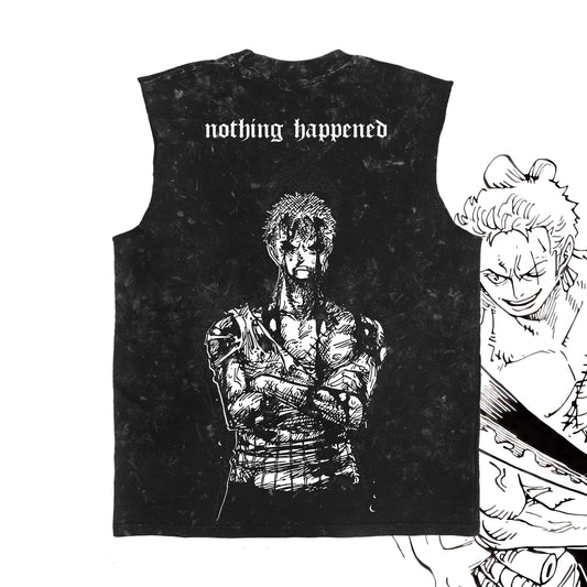 Zoro Nothing Happened Vintage Vest